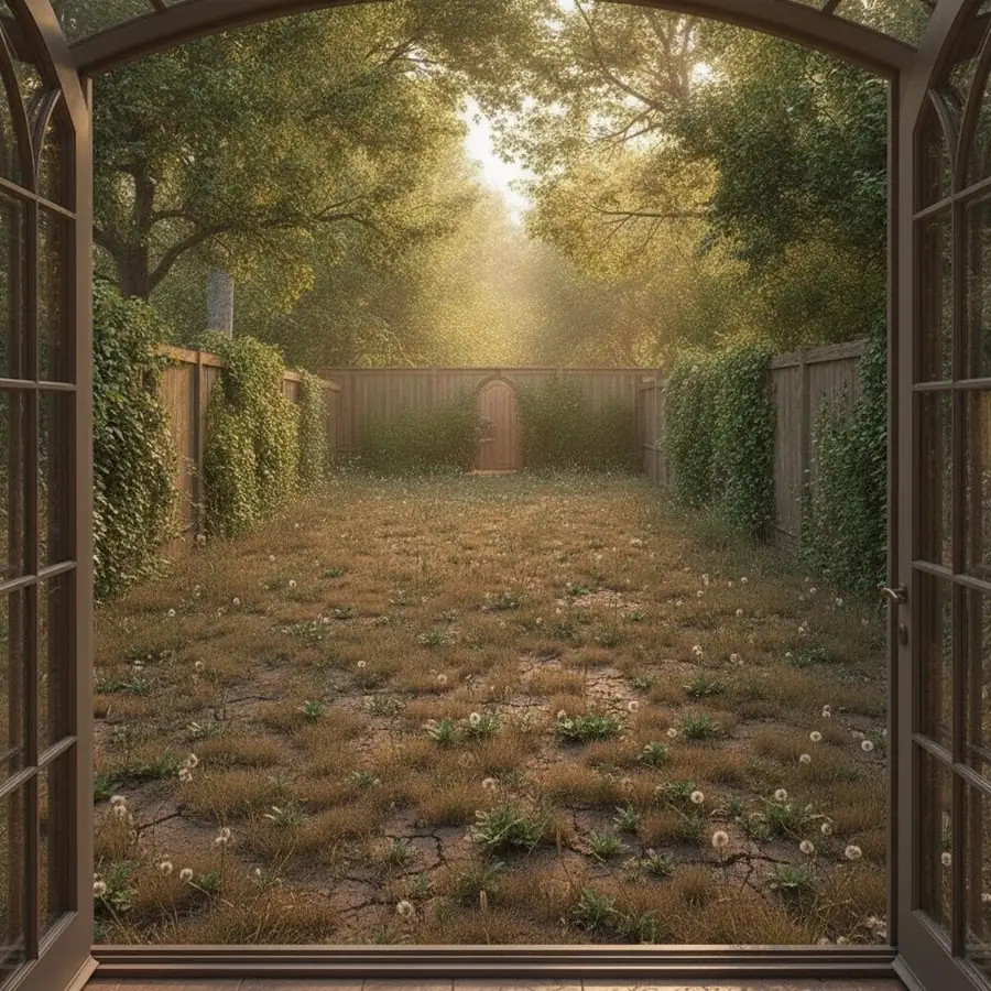 Backyard — Before