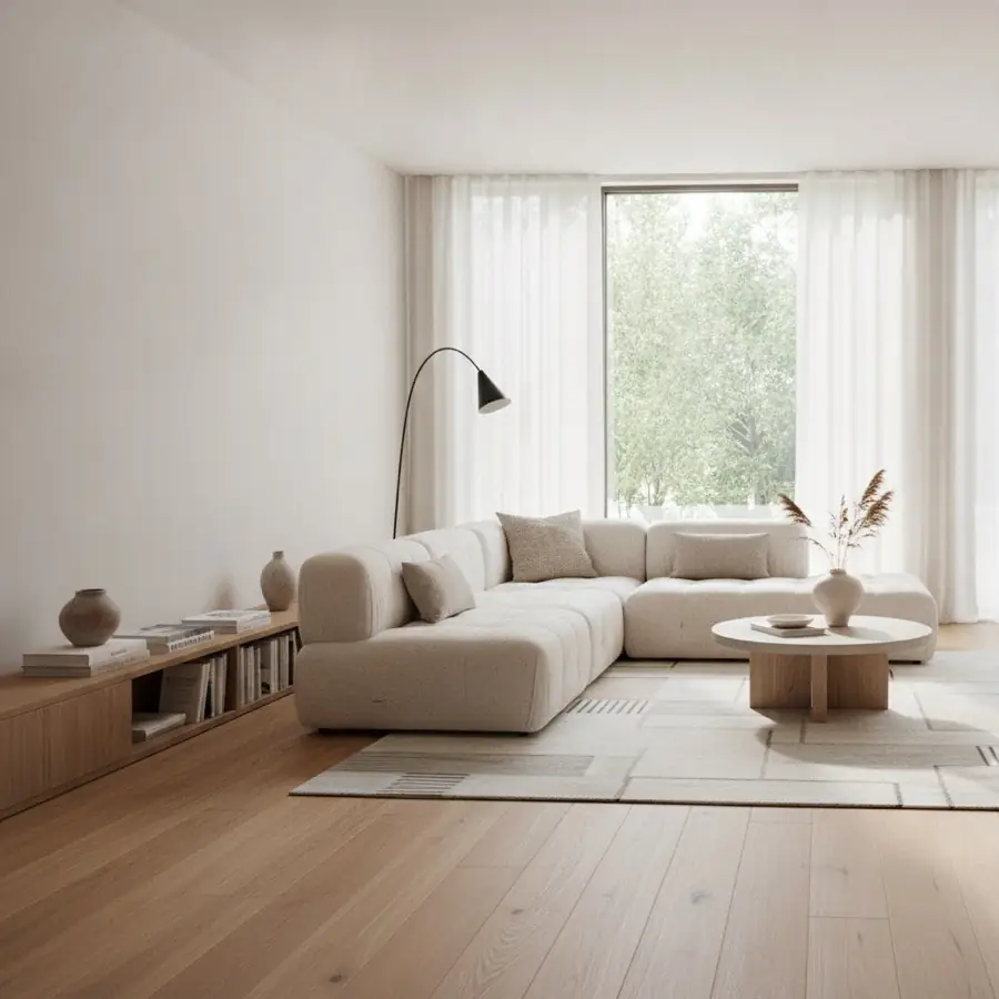 Living room — After